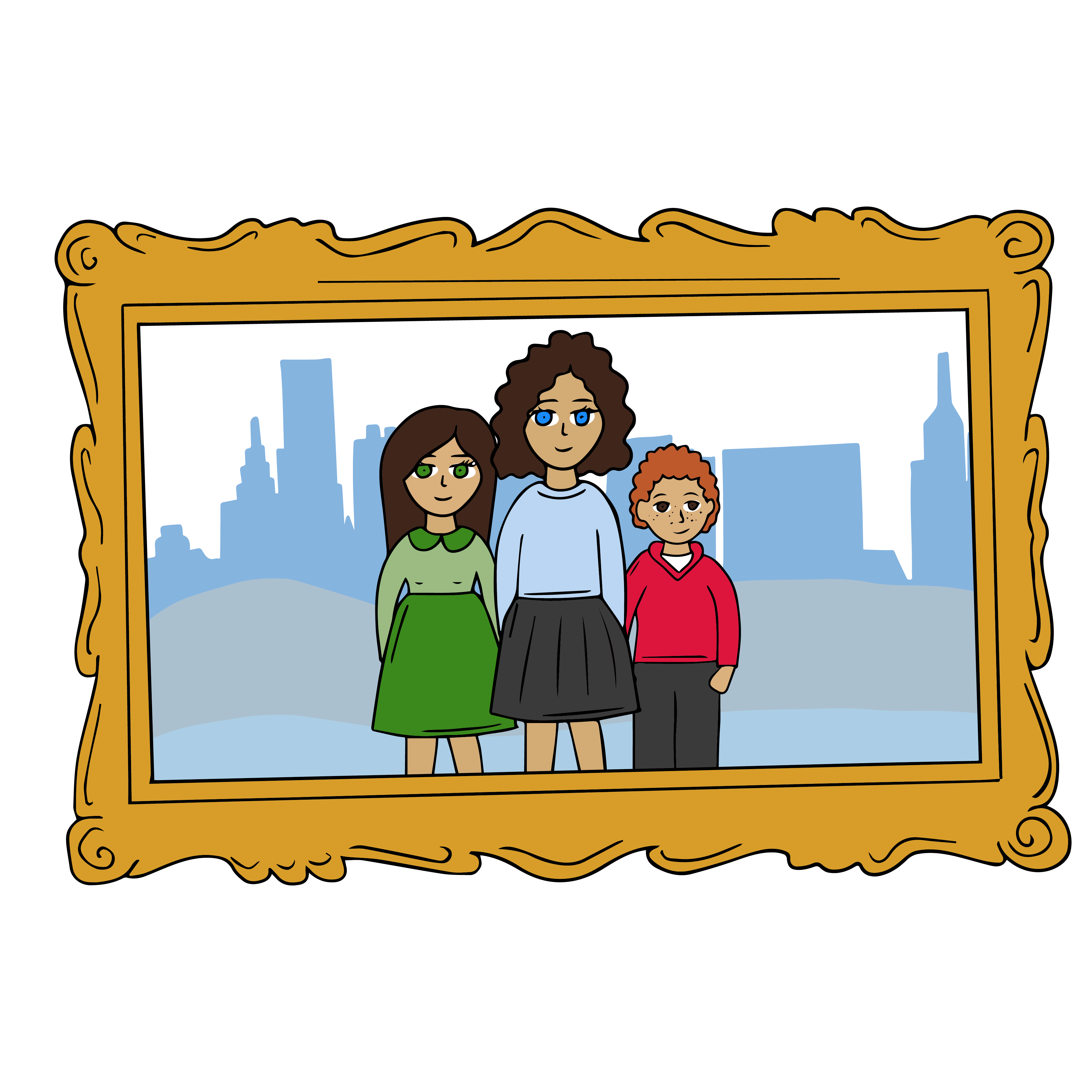 Picture of sonia and siblings
