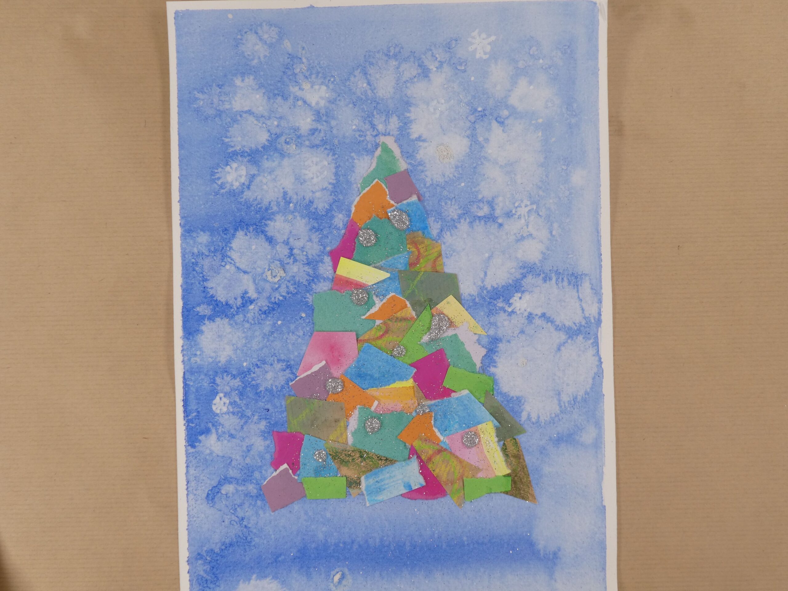 Lesson 4: Collage creation – Christmas themed