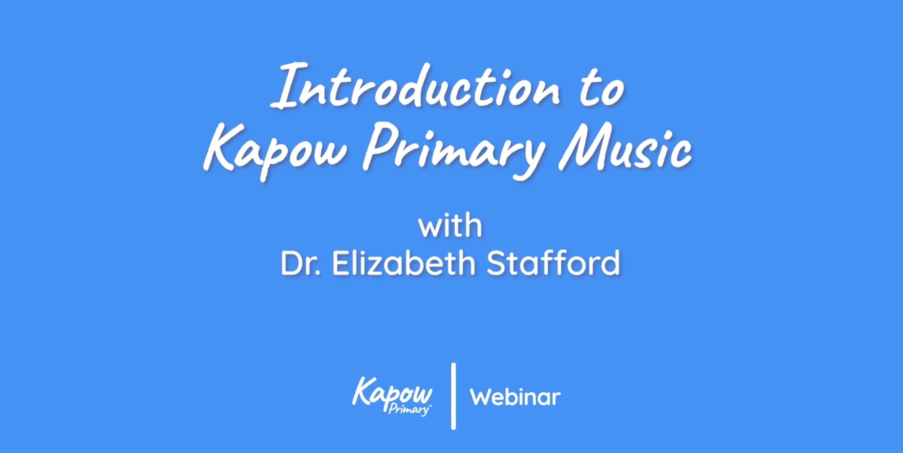 introduction to music webinar cover image