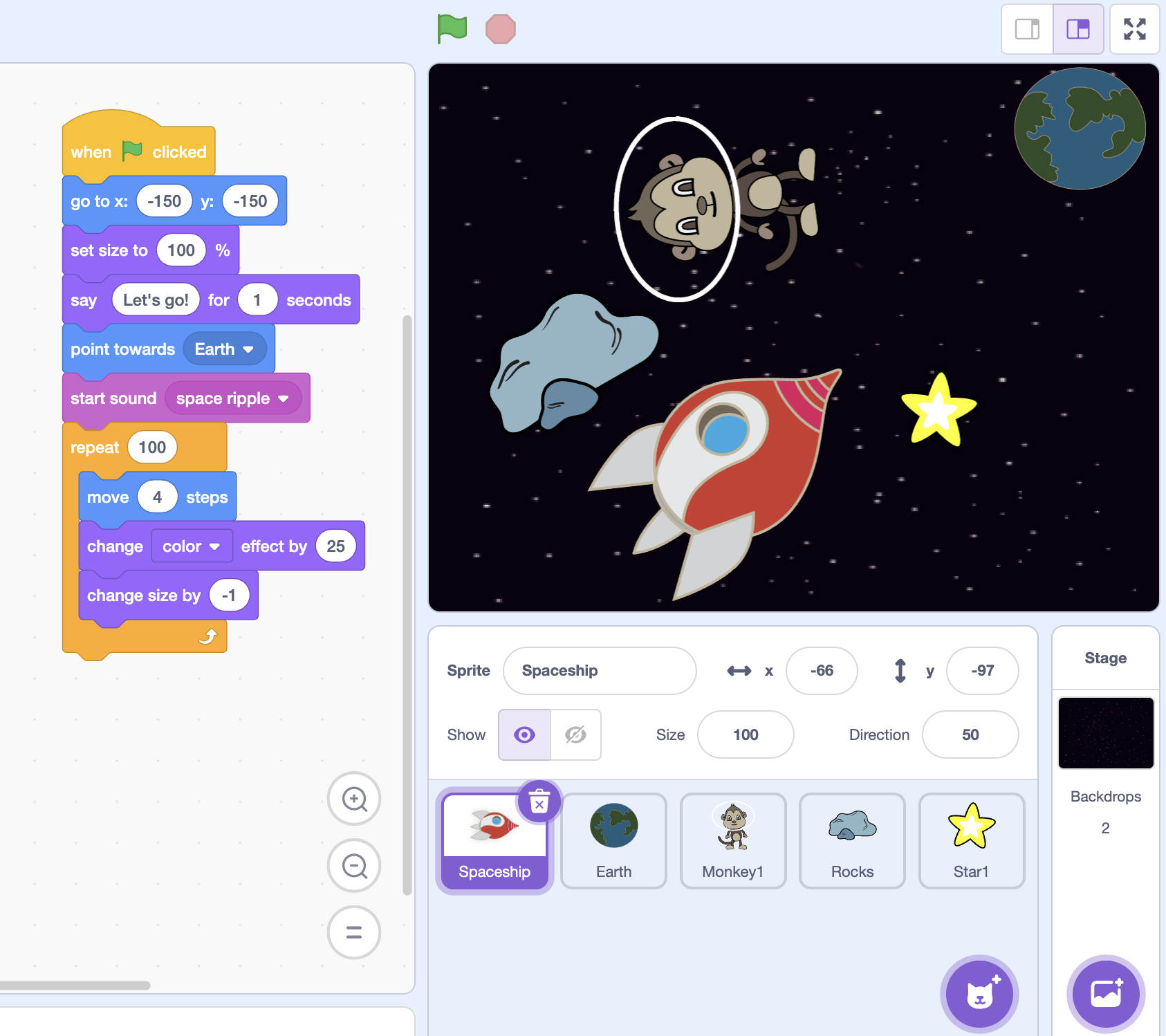 Programming: Scratch