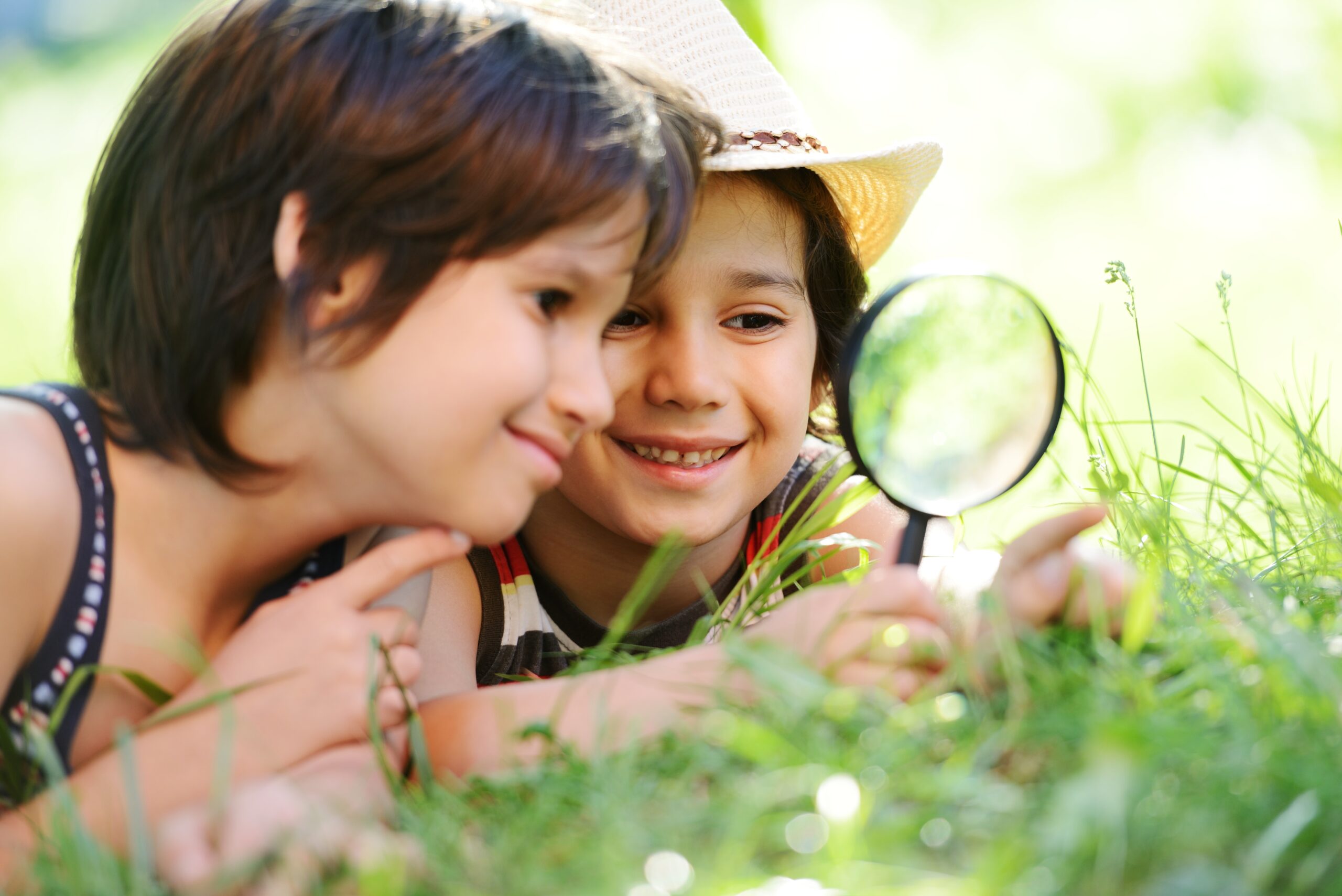 Children exploring nature shutterstock 135191627